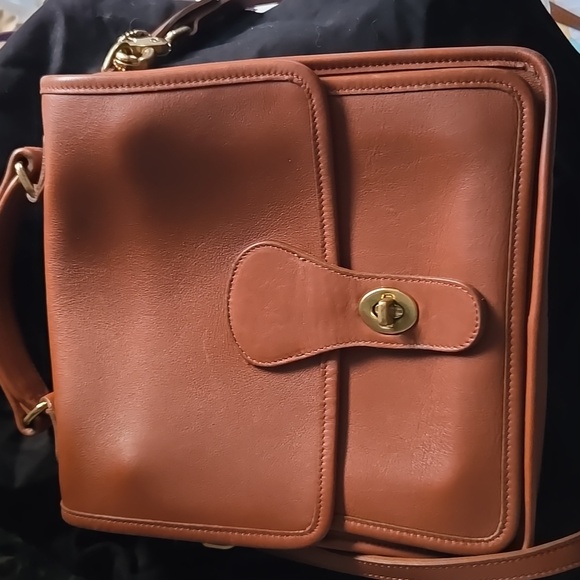 Coach Leather Satchel - Picture 3 of 12